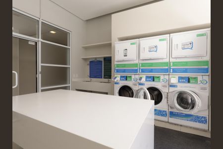 Studio para alugar com 35m², 1 quarto e 1 vagaLavanderia