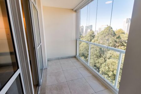 Varanda da Sala de apartamento para alugar com 1 quarto, 35m² em Real Parque, São Paulo