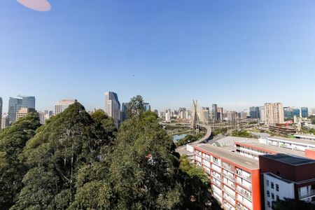 Vista da Varanda de apartamento para alugar com 1 quarto, 35m² em Real Parque, São Paulo