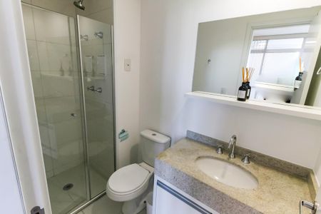 Apartamento para alugar com 35m², 1 quarto e 1 vaga Apartamento para alugar com 35m², 1 quarto e 1 vagaBanheiro da Suíte