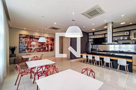 Apartamento para alugar com 35m², 1 quarto e 1 vaga Apartamento para alugar com 35m², 1 quarto e 1 vagaÁrea comum - Salão de festas