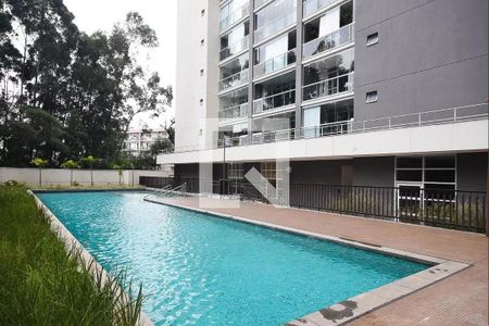 Área comum - Piscina de apartamento para alugar com 1 quarto, 35m² em Real Parque, São Paulo