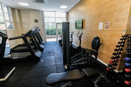 Área comum - Academia de apartamento para alugar com 1 quarto, 35m² em Real Parque, São Paulo
