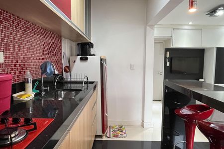 Cozinha e Área de Serviço de kitnet/studio para alugar com 0 quarto, 44m² em Aparecida, Santos
