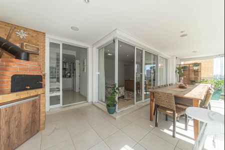 Varanda de apartamento à venda com 4 quartos, 161m² em Campo Belo, São Paulo