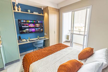 Apartamento para alugar com 25m², 1 quarto e sem vagaQuarto