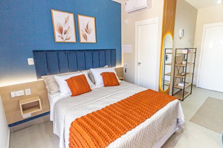 Apartamento para alugar com 25m², 1 quarto e sem vagaQuarto