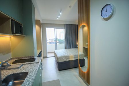 Studio para alugar com 25m², 1 quarto e sem vaga Studio para alugar com 25m², 1 quarto e sem vagaCozinha