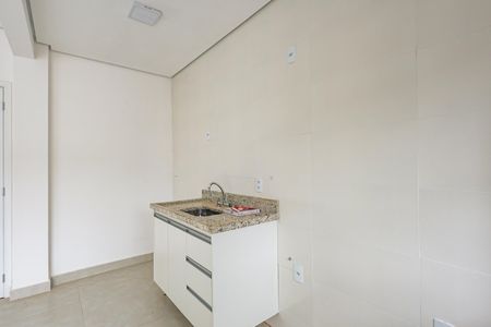 Cozinha de apartamento para alugar com 2 quartos, 46m² em Jardins do Império, Indaiatuba