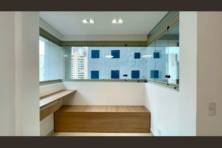 Studio para alugar com 25m², 1 quarto e sem vagaVaranda