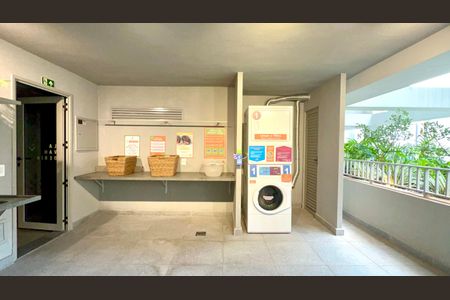 Studio para alugar com 25m², 1 quarto e sem vagaLavanderia