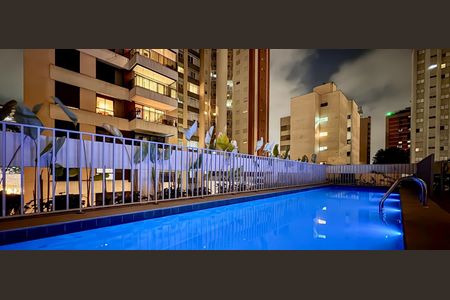 Studio para alugar com 25m², 1 quarto e sem vagaPiscina