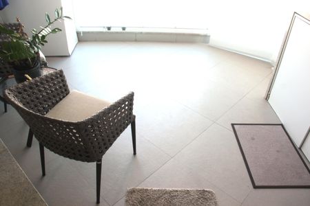 Varanda da Sala de apartamento para alugar com 1 quarto, 45m² em Gonzaga, Santos