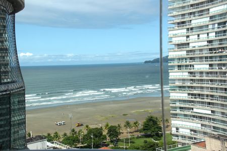 Varanda da Sala de apartamento para alugar com 1 quarto, 45m² em Gonzaga, Santos