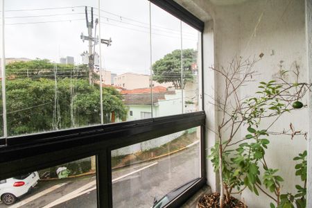 Varanda de apartamento à venda com 2 quartos, 76m² em Nova Gerti, São Caetano do Sul