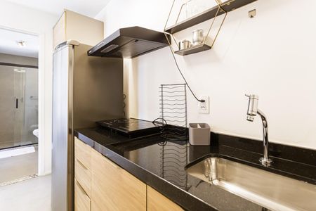 Studio para alugar com 32m², 1 quarto e sem vagaCozinha