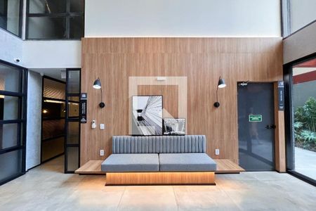 Studio para alugar com 32m², 1 quarto e sem vagaHall social