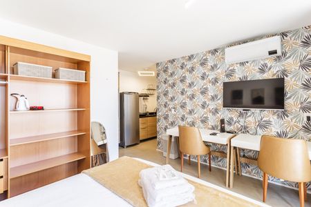 Studio de kitnet/studio para alugar com 1 quarto, 32m² em Indianópolis, São Paulo