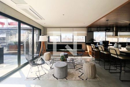 Studio para alugar com 32m², 1 quarto e sem vagaÁrea comum - Salão de festas