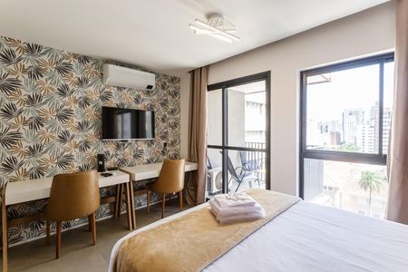 Studio para alugar com 32m², 1 quarto e sem vagaStudio