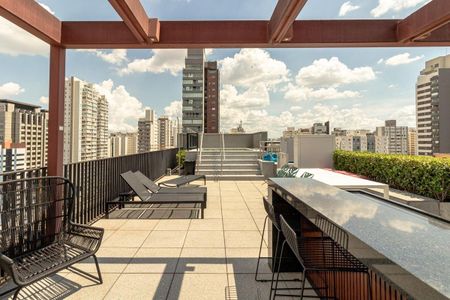 Studio para alugar com 32m², 1 quarto e sem vagaÁrea comum - Piscina