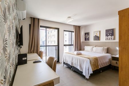 Studio de kitnet/studio para alugar com 1 quarto, 32m² em Indianópolis, São Paulo