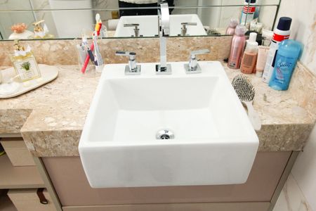 Apartamento para alugar com 113m², 3 quartos e 2 vagasBanheiro da Suíte Master