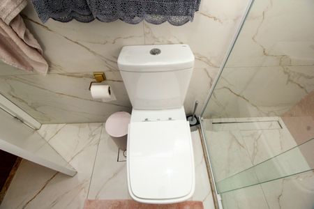 Apartamento para alugar com 113m², 3 quartos e 2 vagasBanheiro da Suíte Master