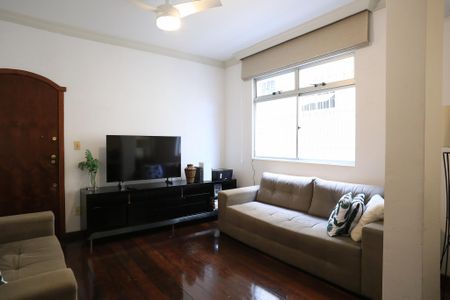 Sala de apartamento à venda com 3 quartos, 115m² em Cidade Nova, Belo Horizonte