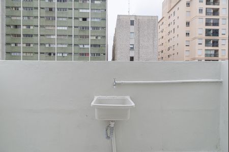 Studio para alugar com 30m², 1 quarto e sem vagaVaranda