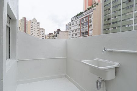 Studio para alugar com 30m², 1 quarto e sem vagaVaranda