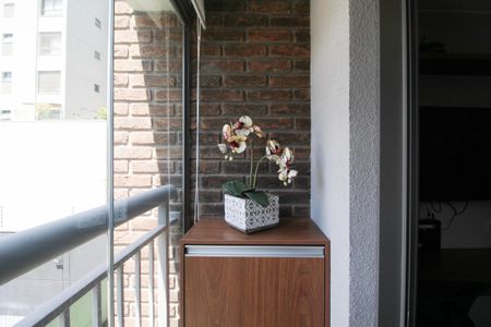 Apartamento à venda com 21m², 1 quarto e sem vagaVaranda