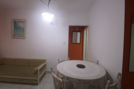 Sala de apartamento para alugar com 1 quarto, 74m² em Jardim Praiano, Guarujá