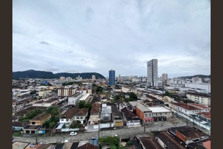 Varanda da Sala de apartamento para alugar com 2 quartos, 40m² em Catiapoã, São Vicente