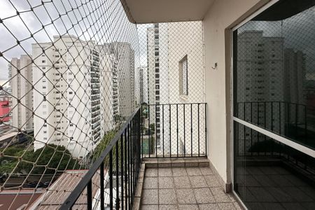 Varanda da Sala de apartamento para alugar com 2 quartos, 77m² em Belenzinho, São Paulo
