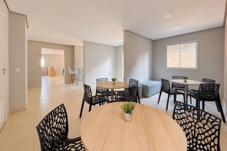 Apartamento para alugar com 38m², 2 quartos e sem vagaÁrea comum - Salão de festas