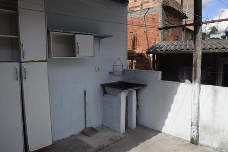 Área de serviço de casa para alugar com 1 quarto, 60m² em Parque Novo Santo Amaro, Embu das Artes