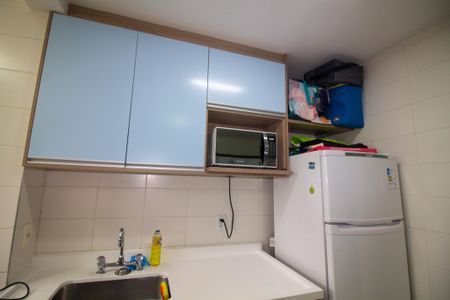 Cozinha de kitnet/studio para alugar com 1 quarto, 33m² em Itaim Bibi, São Paulo