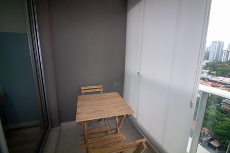 Studio para alugar com 33m², 1 quarto e 1 vagaVaranda