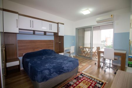 Sala / Quarto - Studio de kitnet/studio para alugar com 1 quarto, 33m² em Itaim Bibi, São Paulo