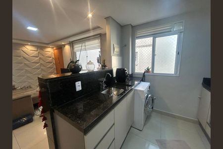 Cozinha de apartamento para alugar com 2 quartos, 42m² em São José, Canoas