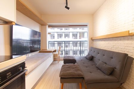 Sala de apartamento para alugar com 1 quarto, 32m² em Vila Mariana, São Paulo