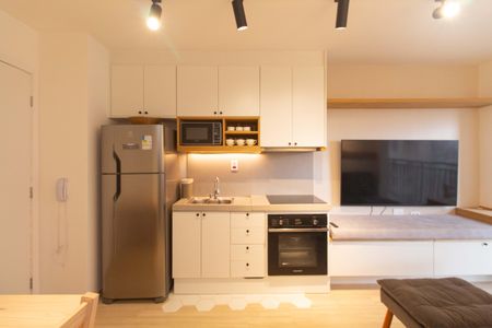 Apartamento para alugar com 32m², 1 quarto e sem vaga Apartamento para alugar com 32m², 1 quarto e sem vagaCozinha