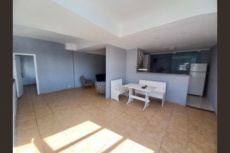 Sala de apartamento para alugar com 1 quarto, 140m² em Boa Vista, São Vicente