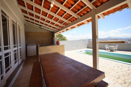 Espaço Gourmet de casa para alugar com 4 quartos, 400m² em Itaguaçu, Florianópolis