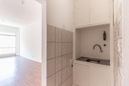 Cozinha de kitnet/studio à venda com 1 quarto, 40m² em Centro Histórico de São Paulo, São Paulo