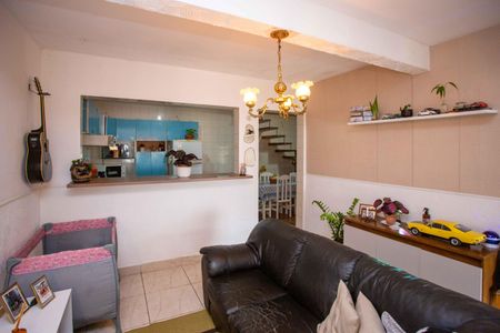 Sala de casa à venda com 1 quarto, 98m² em Vila Nogueira, Diadema