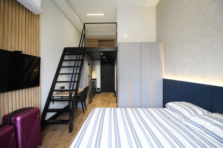 Suíte  de kitnet/studio à venda com 1 quarto, 31m² em Indianópolis, São Paulo