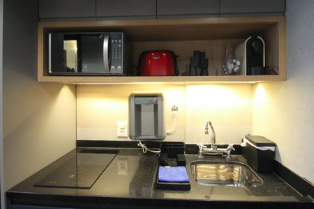 Studio à venda com 31m², 1 quarto e sem vagaCozinha