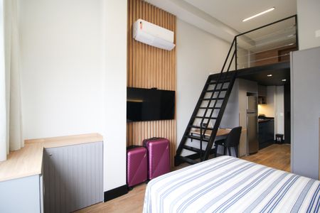 Suíte  de kitnet/studio à venda com 1 quarto, 31m² em Indianópolis, São Paulo